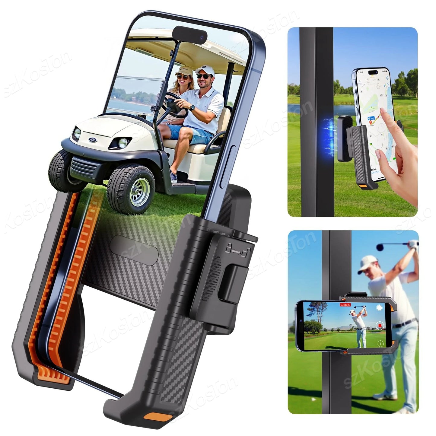 MagGrip Pro Golf Cart Phone Mount
